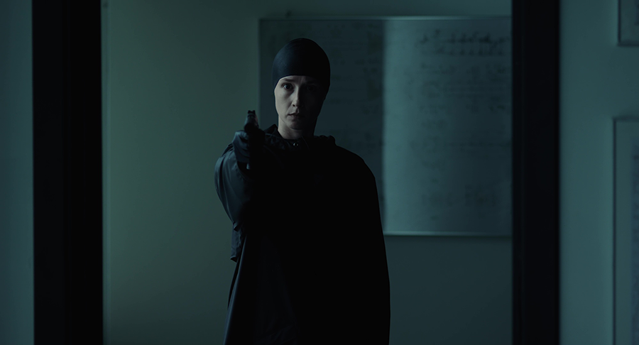 una ballena μαύρη φάλαινα