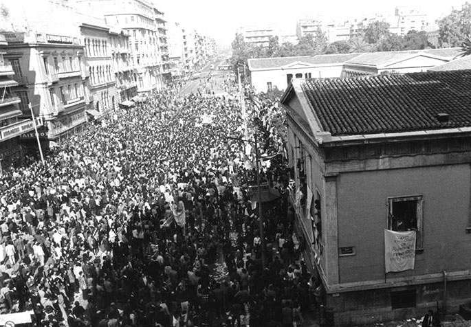 παρασκήνιο μέρες πολυτεχνείου