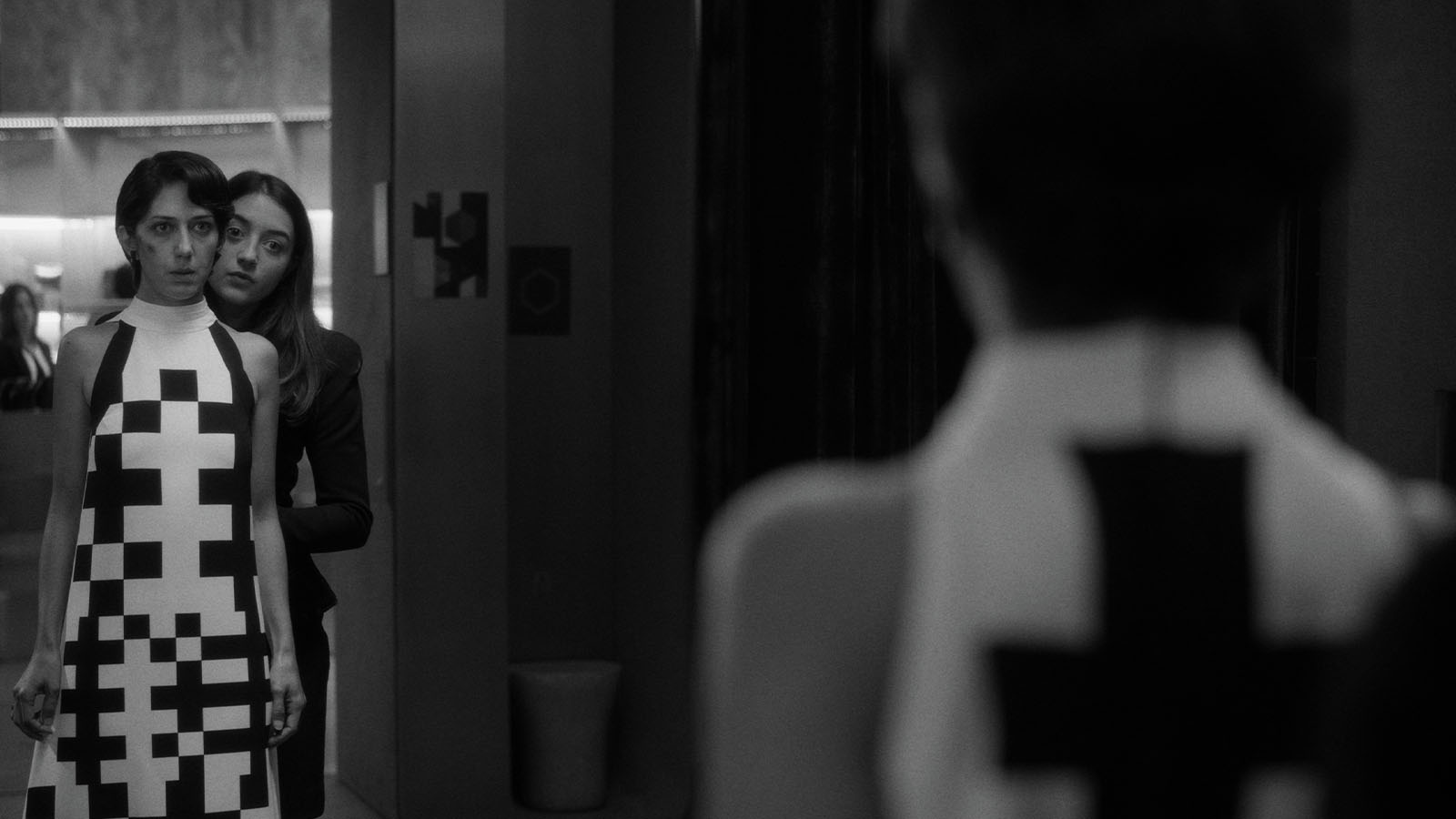 Two People Exchanging Saliva