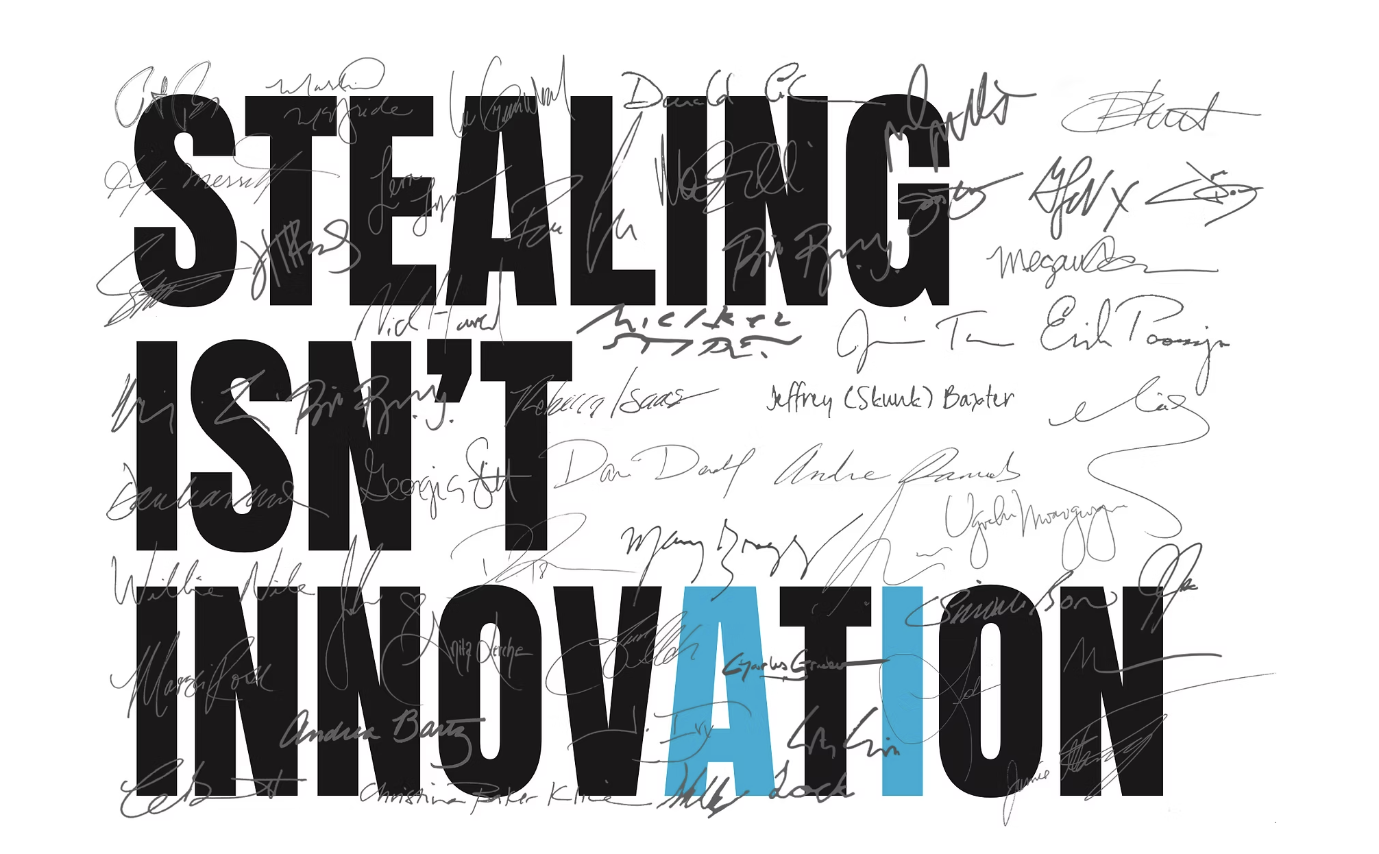 stealing isn't innovation