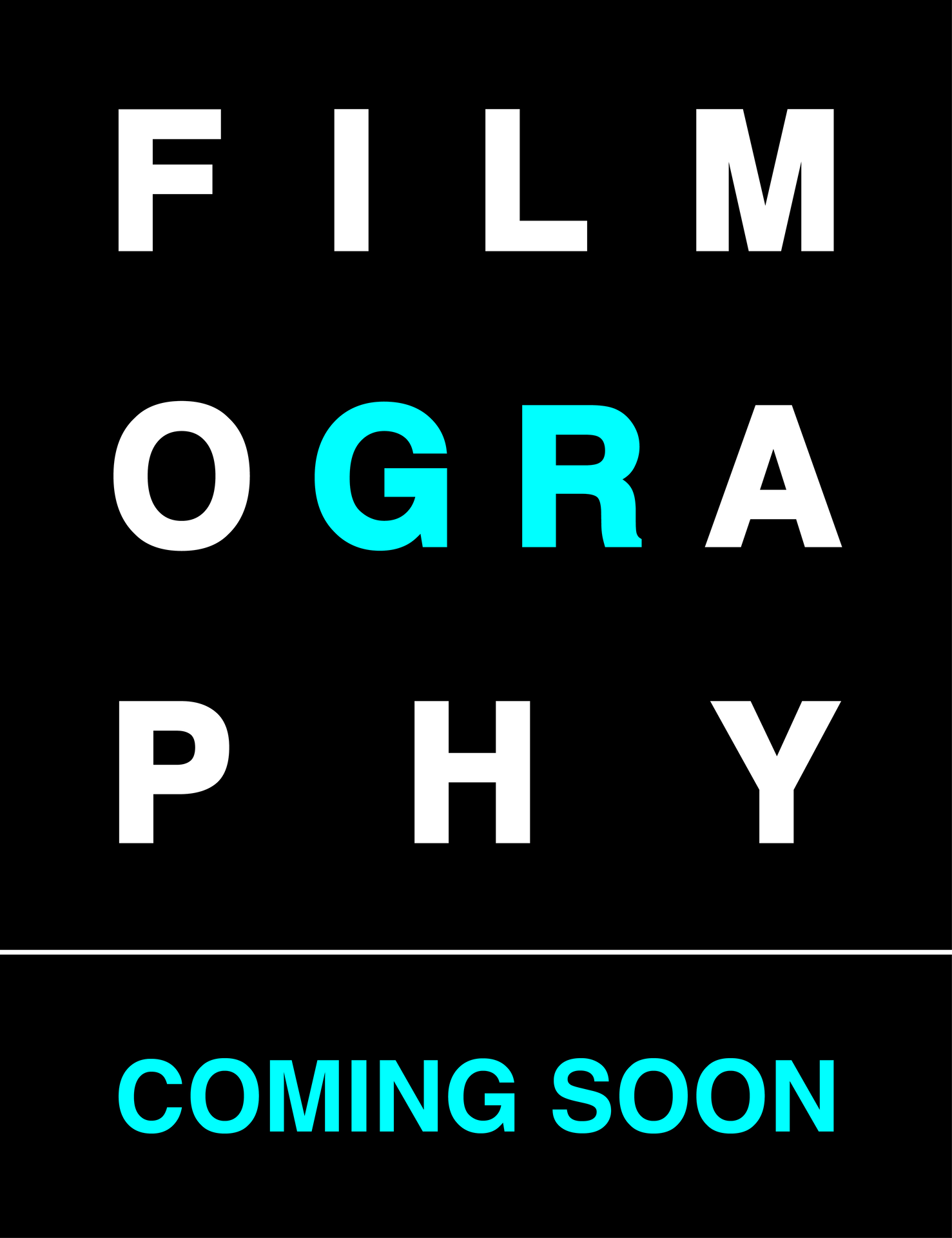 Filmography