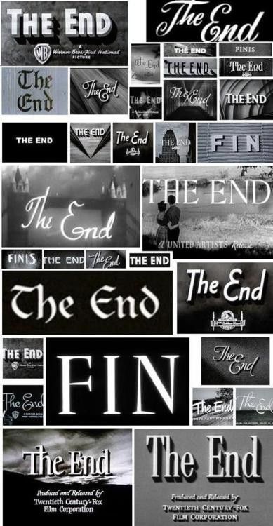 the end