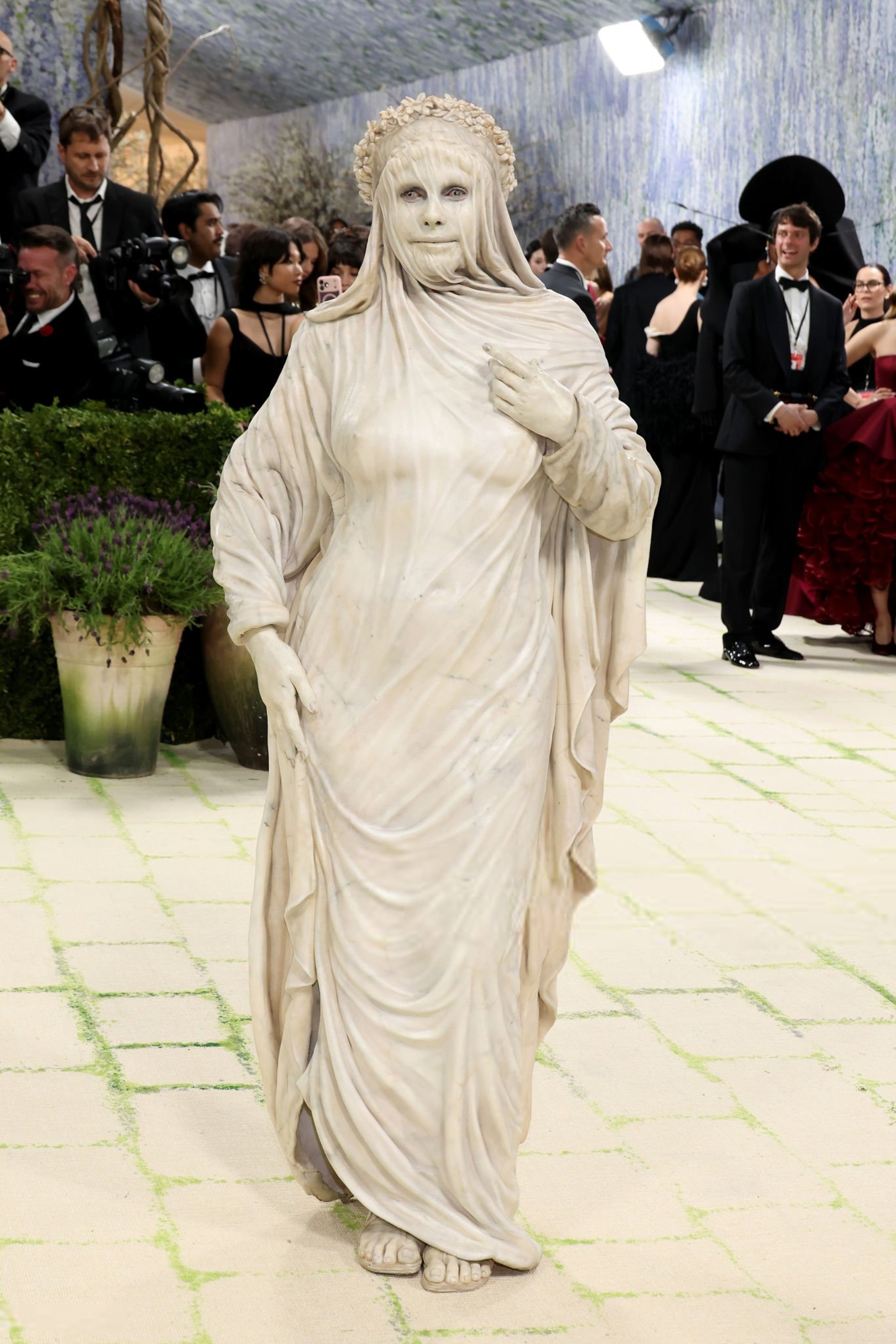 heidu klum met gala