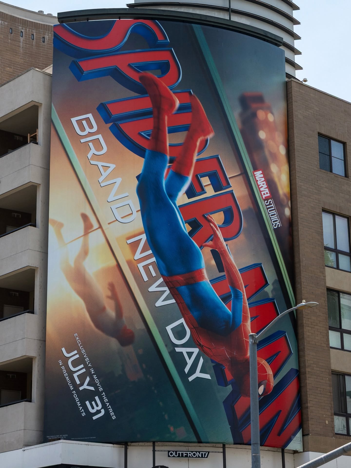 spider man billboards