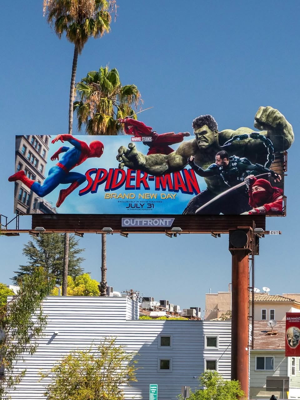 spider man billboards
