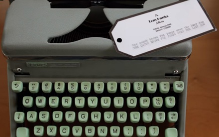 «California Typewriter»: Ηρθε (ξανά) η ώρα της γραφομηχανής;