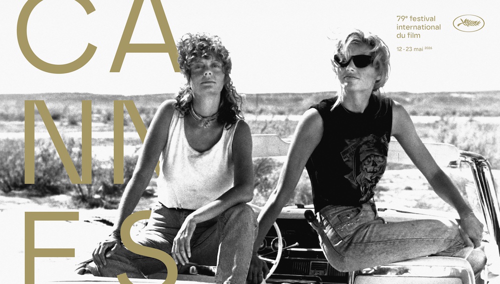 H Θέλμα και η Λουίζ στην επίσημη αφίσα του 79ου Διεθνούς Φεστιβάλ Κινηματογράφου των Καννών