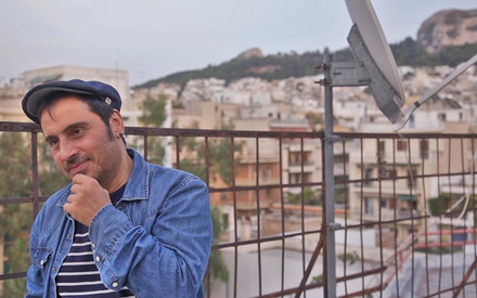 Το Flix στην ταράτσα του «Xenia» με τον Πάνο Χ. Κούτρα