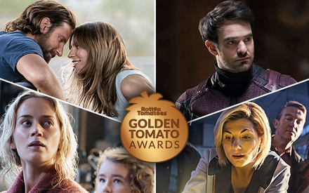 Το Rotten Tomatoes δίνει τις δικές του Χρυσές Nτομάτες στις ταινίες και σειρές με τις καλύτερες κριτικές