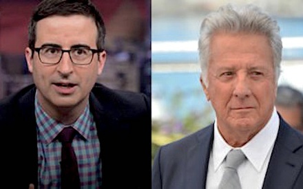 Ο Τζον Ολιβερ τσακώνεται ανοιχτά με τον Ντάστιν Χόφμαν για το θέμα της σεξουαλικής παρενόχλησης