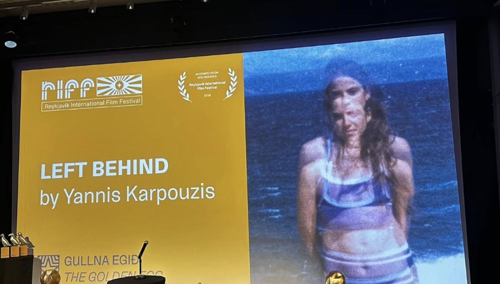 Χρυσό Αυγό για το «Left Behind» του Γιάννη Καρπούζη στο Ρέϊκιαβικ