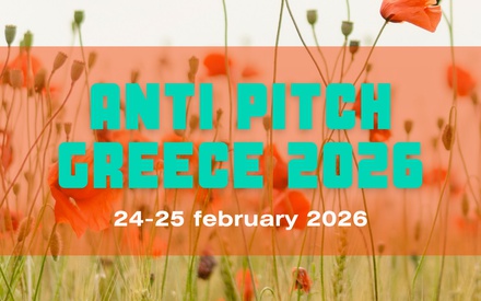 To ANTI PITCH GREECE 2026 σε προ(σ)καλεί να δηλώσεις συμμετοχή!